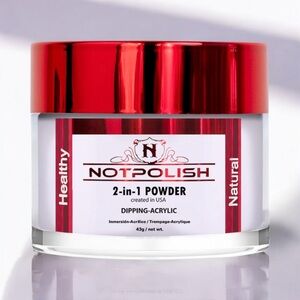 NEW NotPolish 2 in 1 Powder Dipping-Acrylic Color Ice Queen